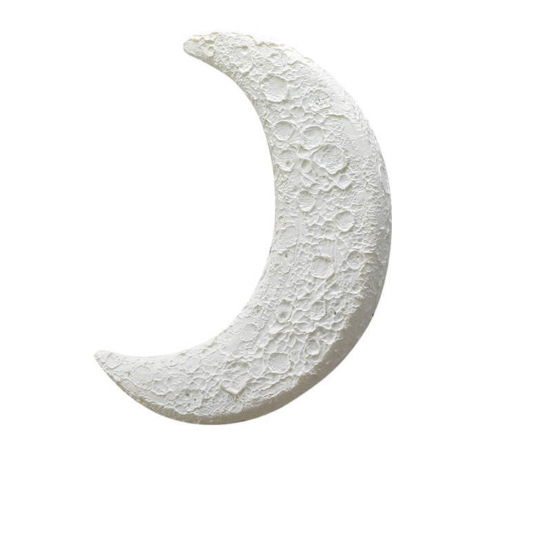 Moon Shape Resin Rainproof Outdoor Light
