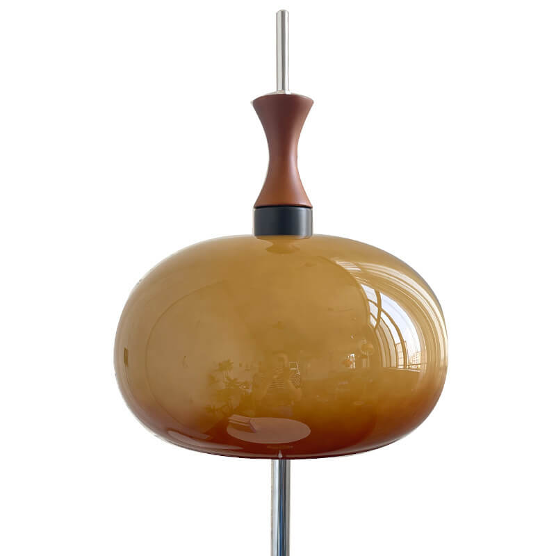 Gradient Glass Sphere 2-Light Floor Lamp