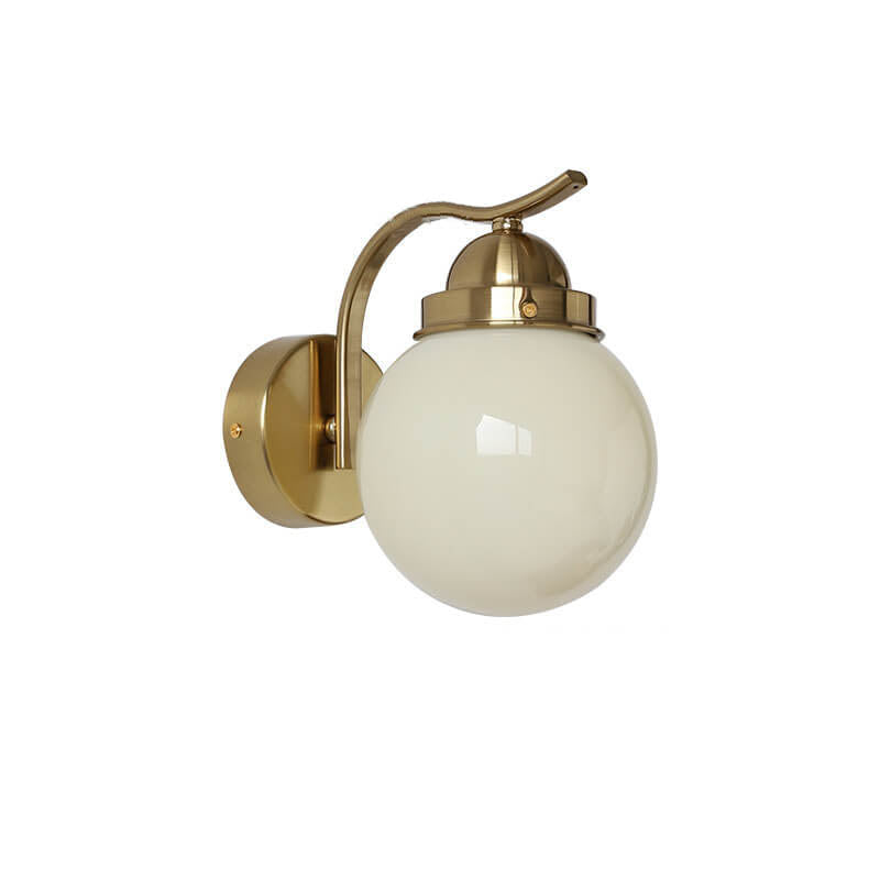Glass Ball Living Room Wall Lamp