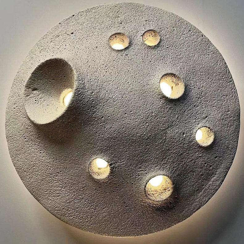 Lunar Concrete Garden Outdoor Light