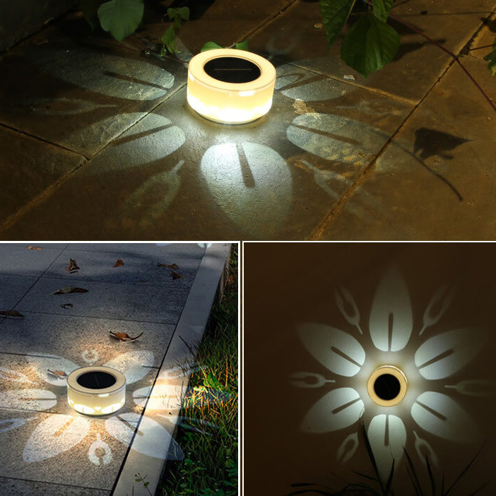 Round Acrylic Outdoor Light