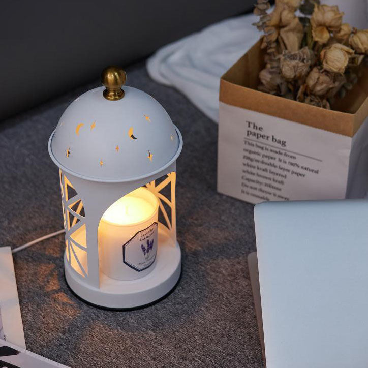 Castle Metal Aroma Melting Table Lamp