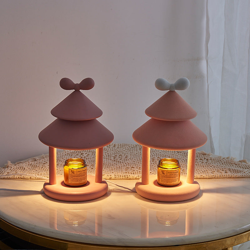 House Resin Velvet Aroma Table Lamp