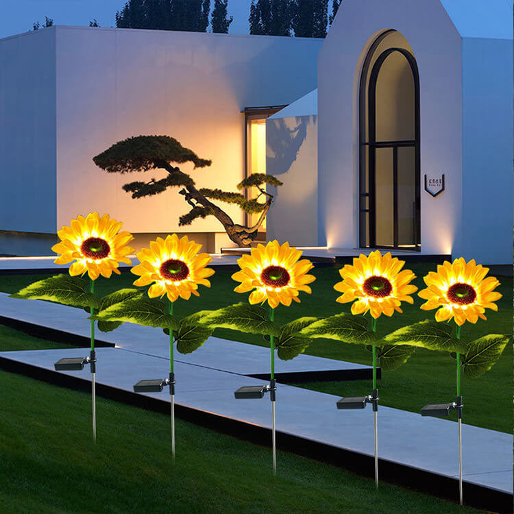 Sunflower Lawn Decorative Ground Outdoor Light