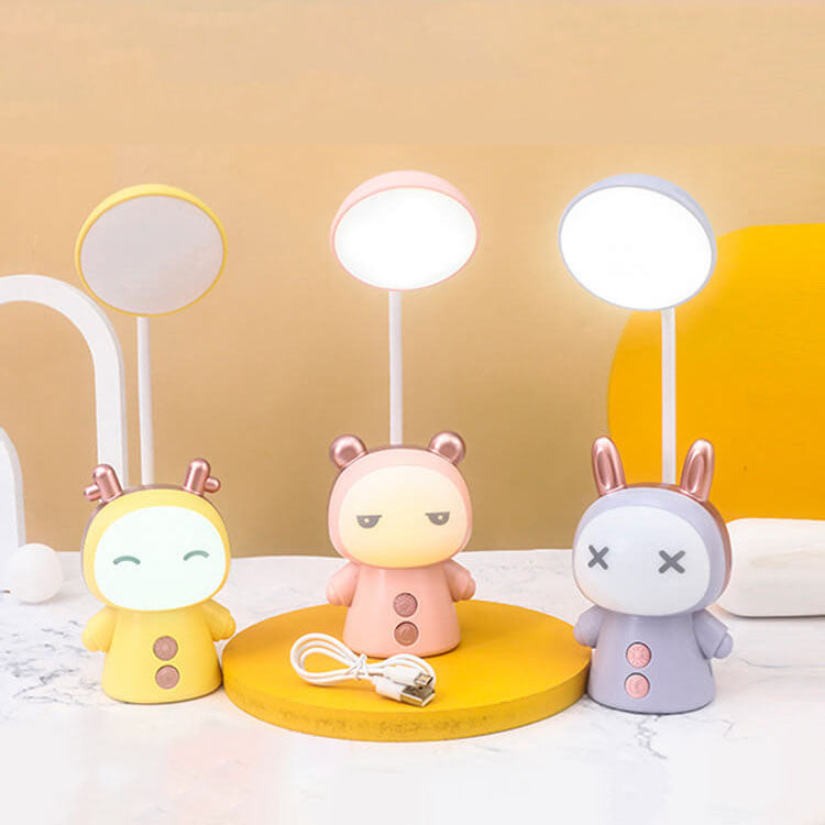 Cartoon Doll ABS Colorful Table Lamp