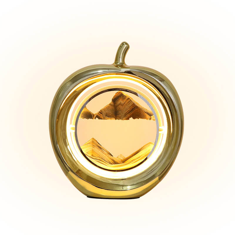 Apple Quicksand Painting Decorative Table Lamp