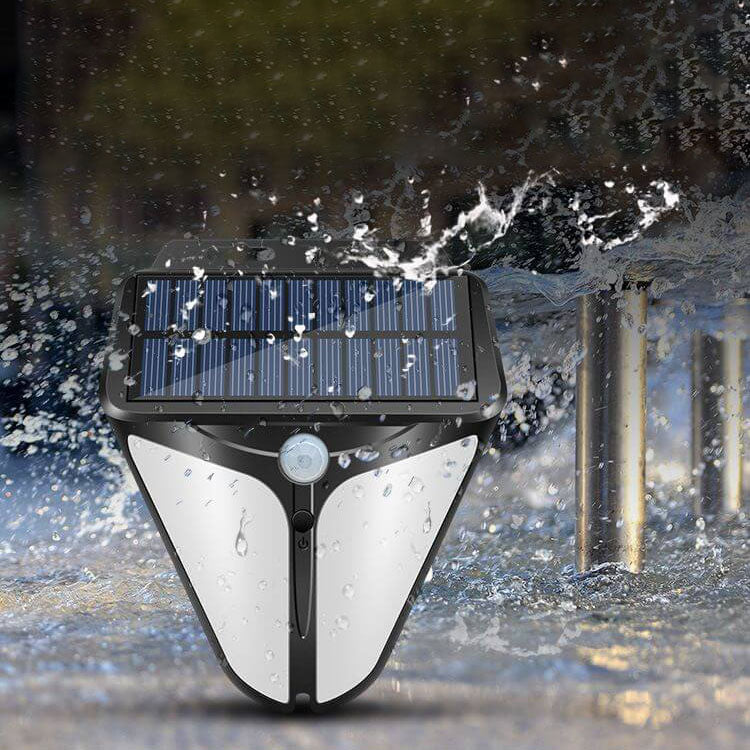 Intelligent Triangle Body Sensor Outdoor Light
