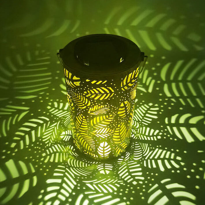 Solar Iron Cylinder Decorative Outdoor Light