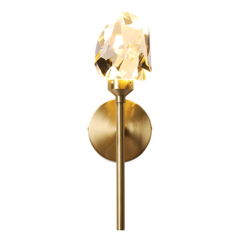 Full Copper Crystal Scepter Wall Lamp