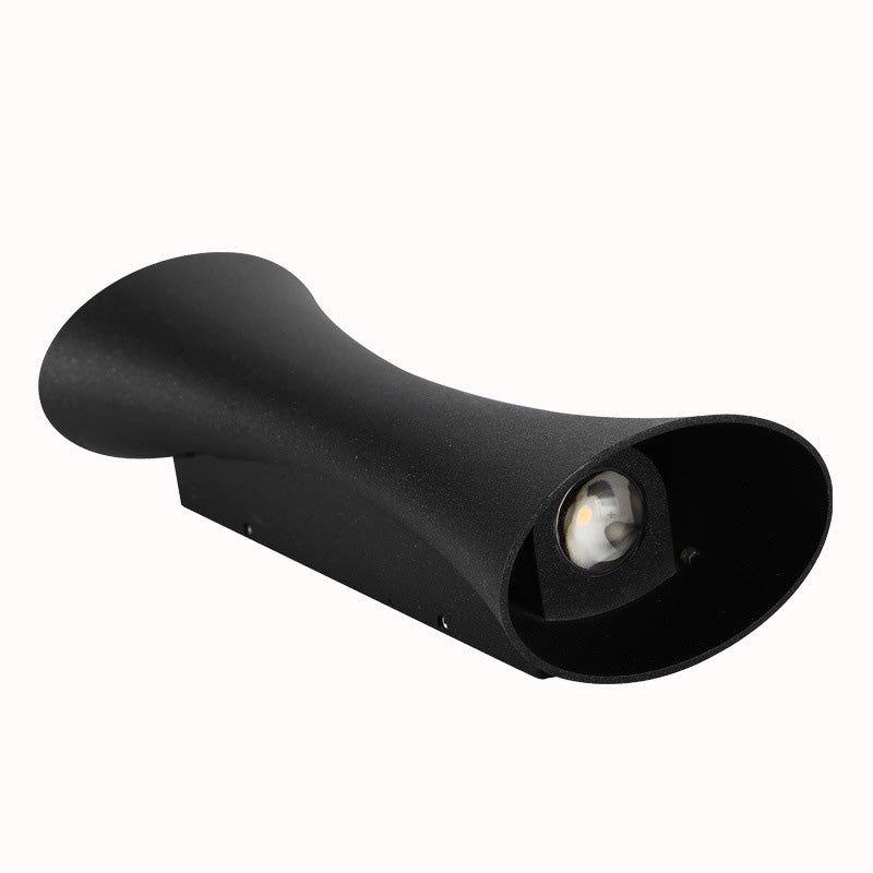 Rectangle Upper Lower Illuminated Outdoor Light