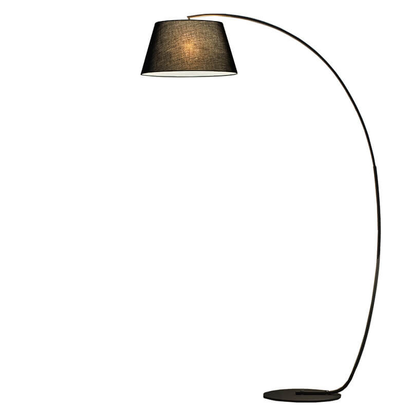 Solid Color Fishing Iron Floor Lamp