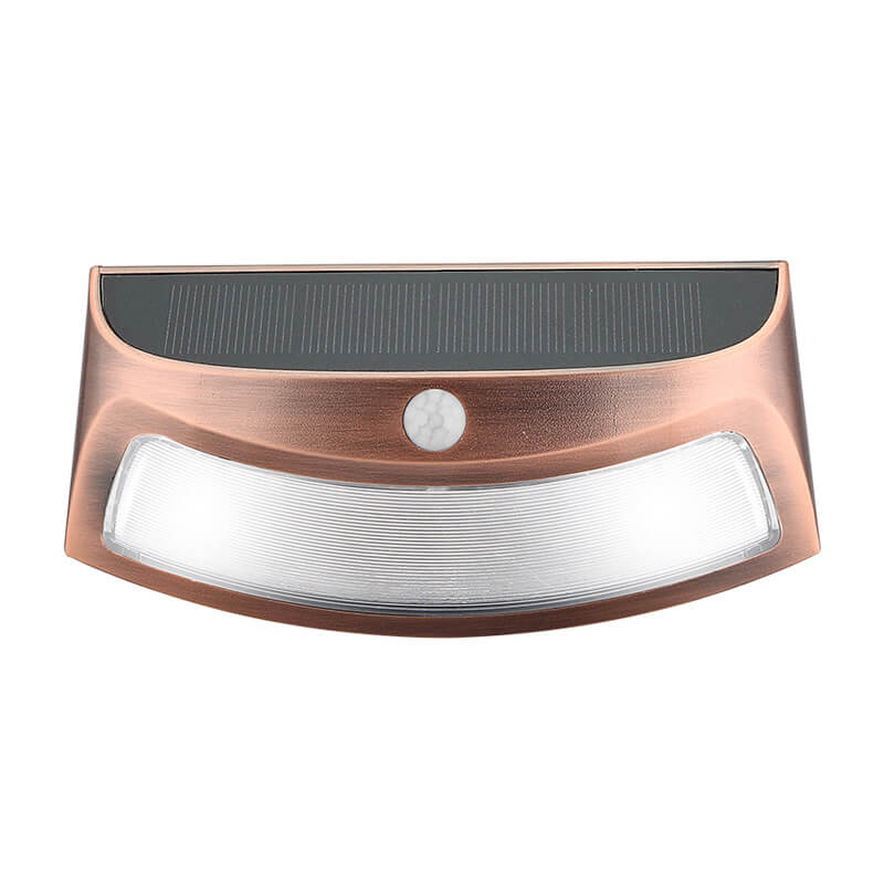 Copper Plastic Square Garden Outdoor Light
