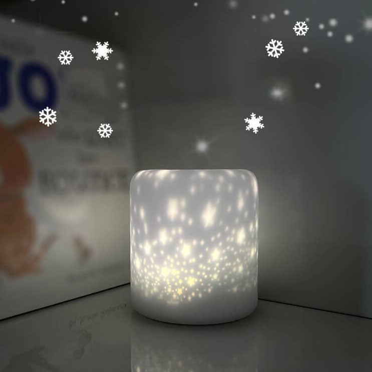 Starry Silicone Charging Night Table Lamp