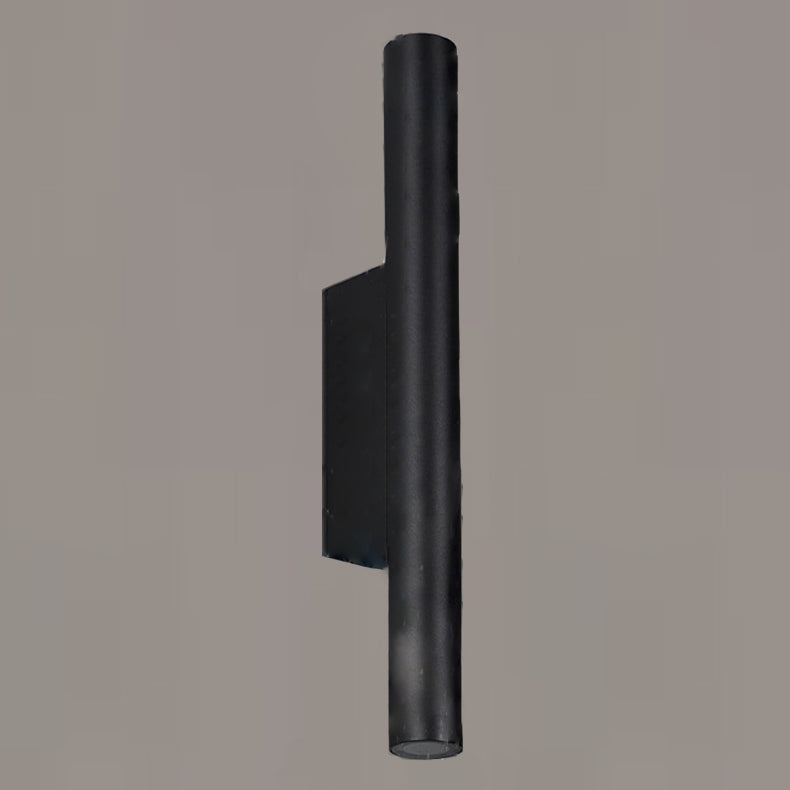 Long Cylinder Rectangle Aluminum Outdoor Light