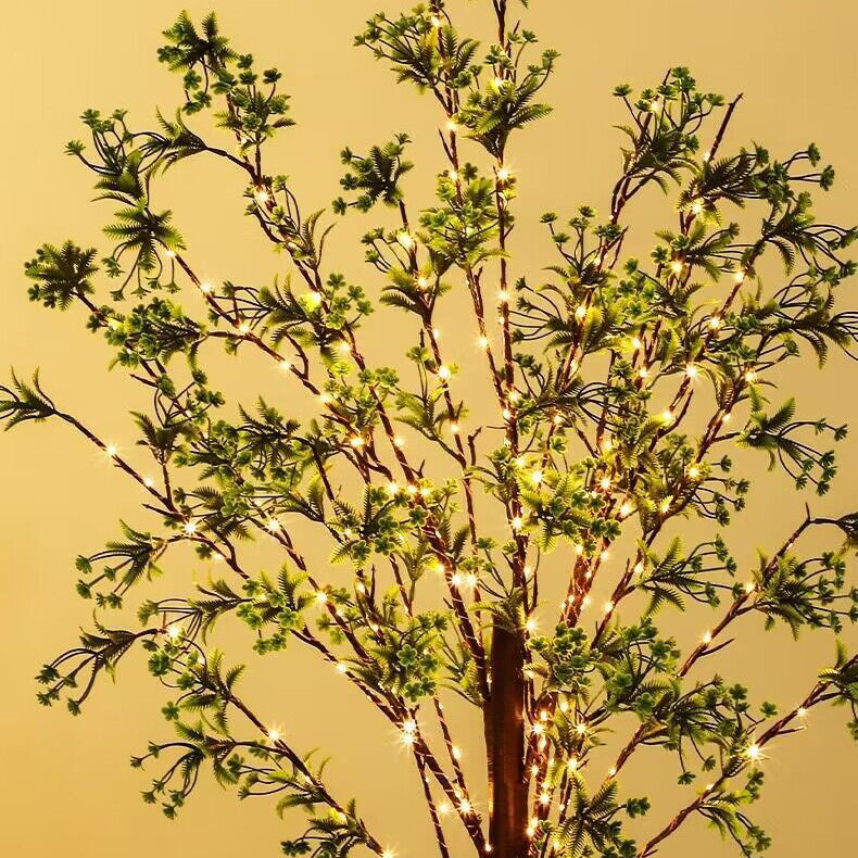 Waterproof Copper PP Tree Floor Lamp