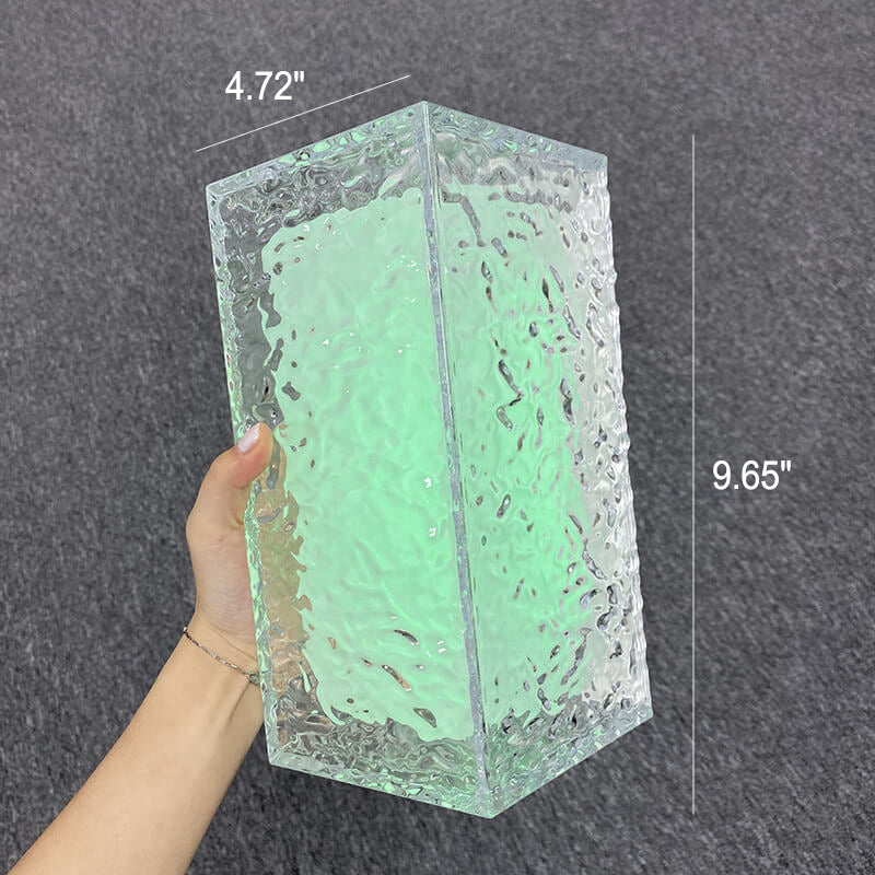 Ice Cube Acrylic RGB Table Lamp