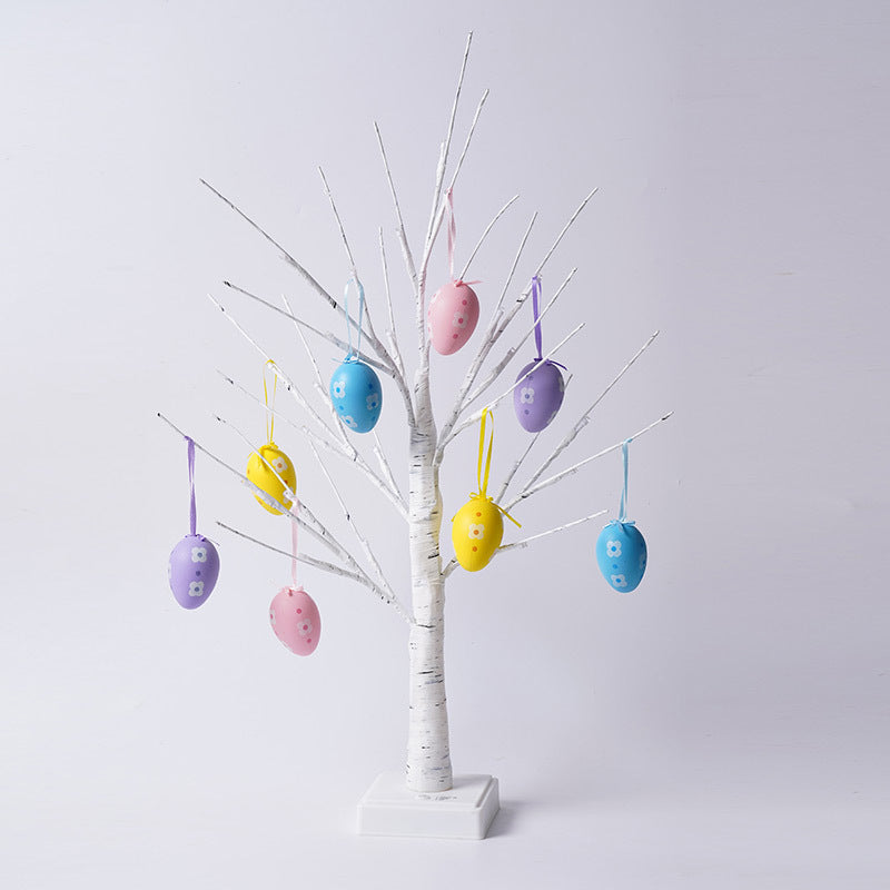 Easter Egg Decorated Tree Table Lamp