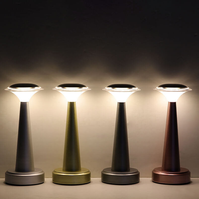 Iron Acrylic Night Table Lamp