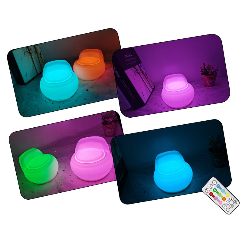 Silicone Sofa Shape Pat Table Lamp