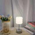 Glass Metal Reading Table Lamp