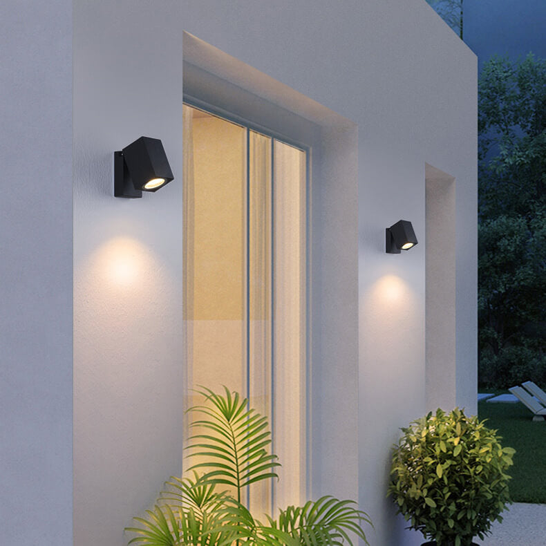 Square Angle Garden Outdoor Light