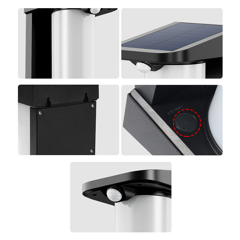 Cylinder PC ABS Garden Outdoor Light