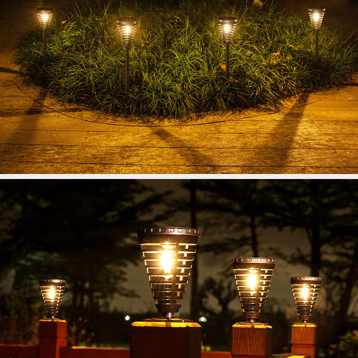 Plastic Cone Ground Insert Outdoor Light