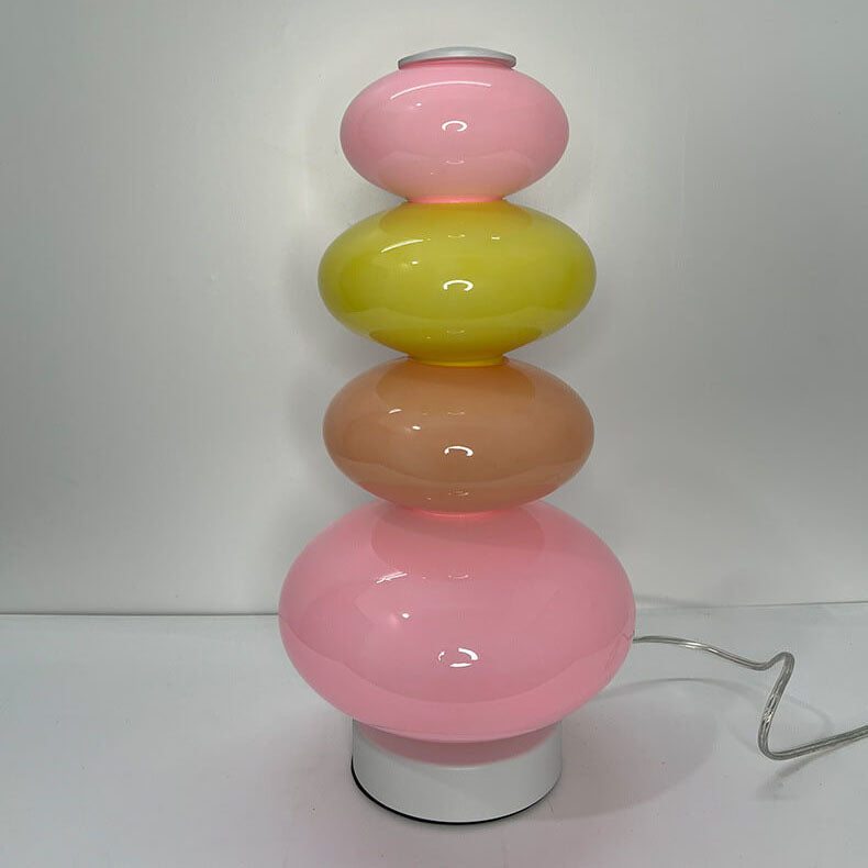 Macaron Rainbow Candy Gourd Table Lamp