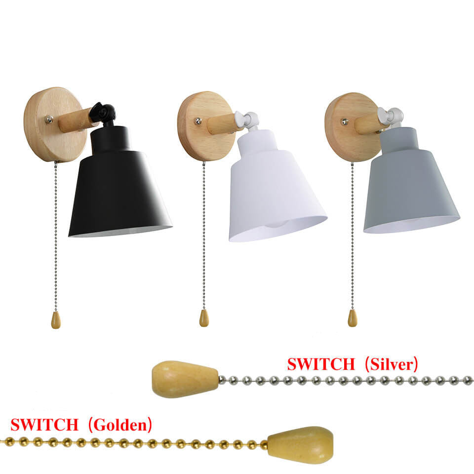 Macaron Solid Color Rotatable Wall Lamp