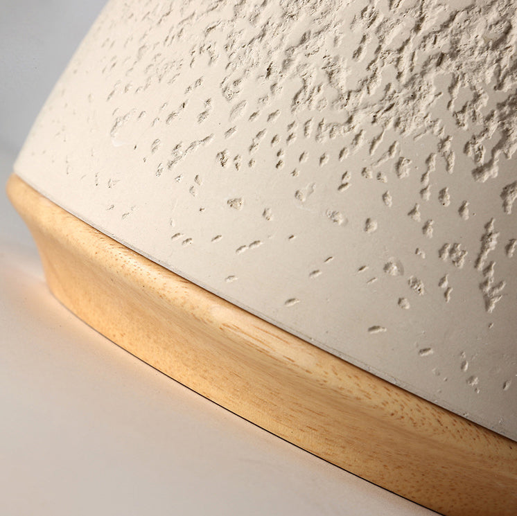 Dome Clay Fabric Living Table Lamp