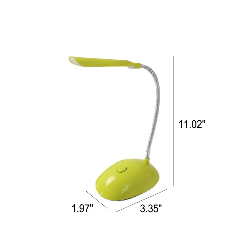 Mini Macaron Plastic Folding Table Lamp