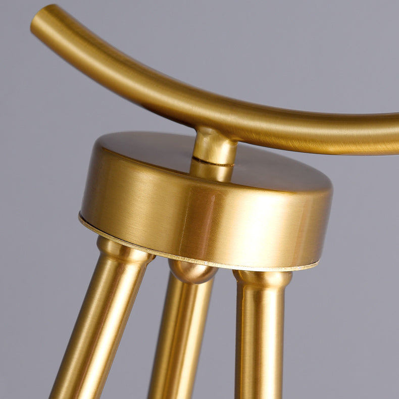 Orb Tripod Iron Glass Floor Lamp