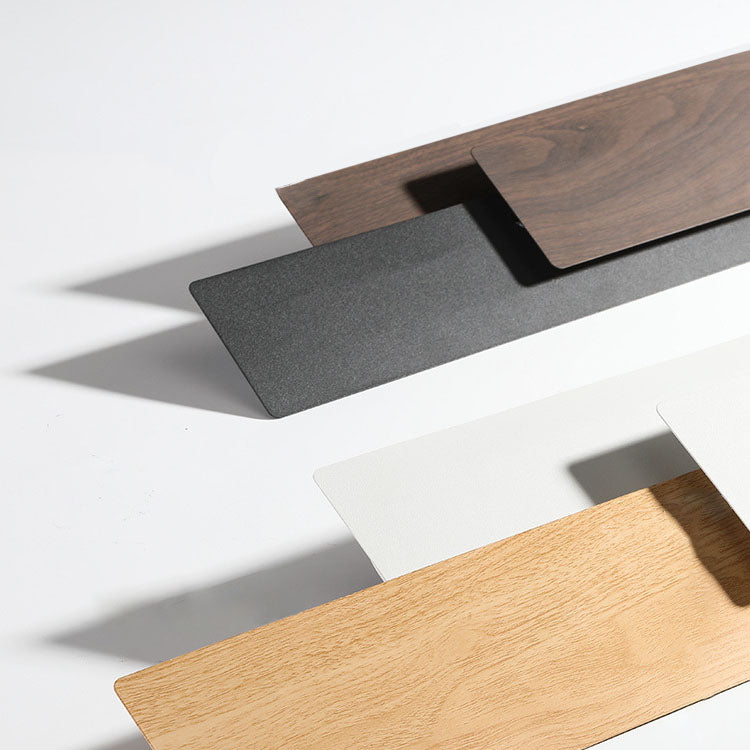 Wood Grain Geometric Rectangle Wall Lamp