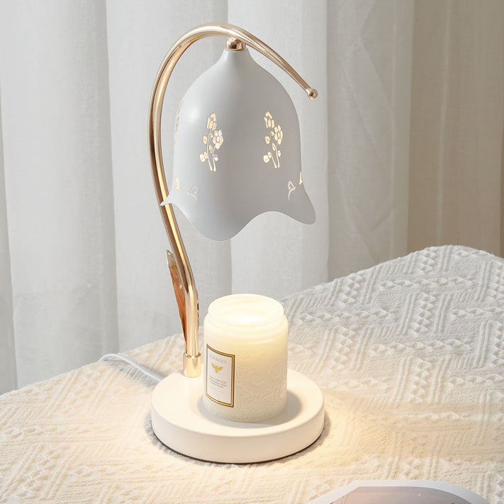 Iron Rose Melting Wax Table Lamp