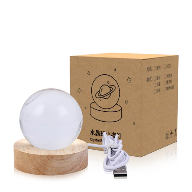 Star System Crystal Ball Table Lamp