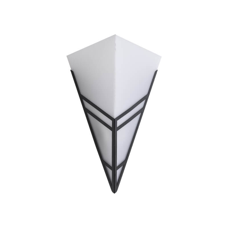 Iron Triangles Geometry Wall Lamp