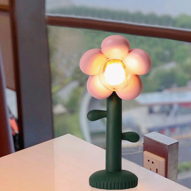 Floral Greenery Table Lamp