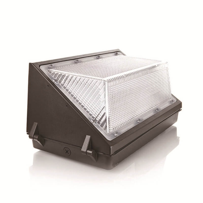 Black Die-Cast Aluminum Glass Outdoor Light