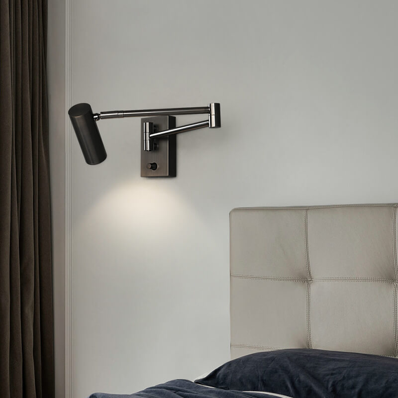 Copper Rotatable Eye Protection Wall Lamp