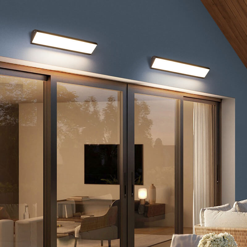 Aluminum Acrylic Long Indoor Outdoor Light