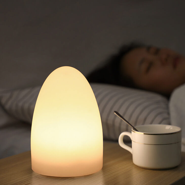 Geometry PE Battery Remote Table Lamp
