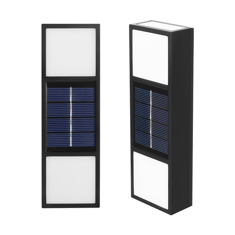 Rectangular Patio Fence Outdoor Light