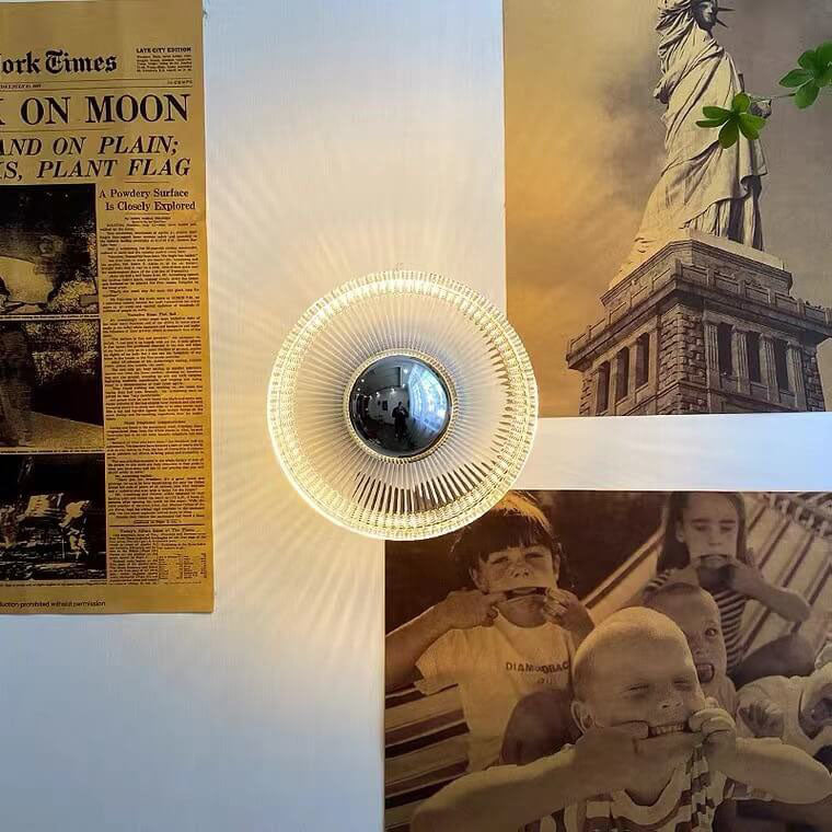 Modern Mid-Century French Wall Lamp