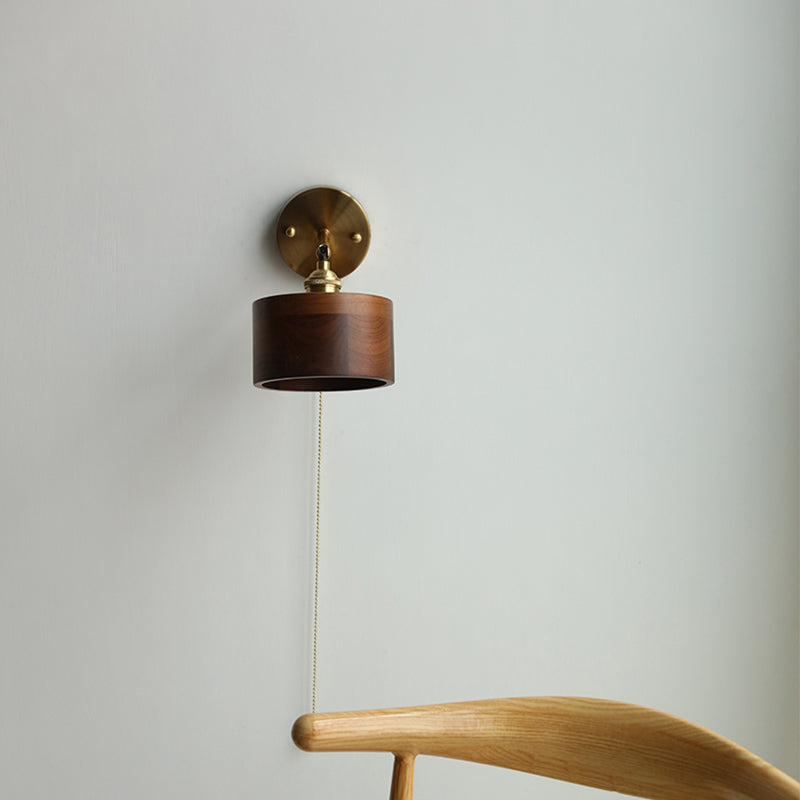 Round Cone Dome Copper Wall Lamp