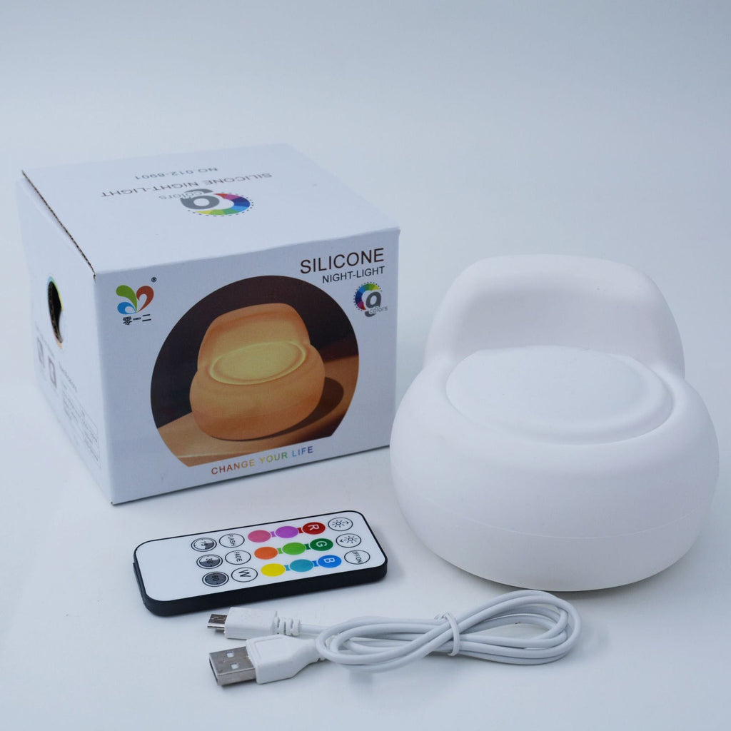 Silicone Sofa Shape Pat Table Lamp