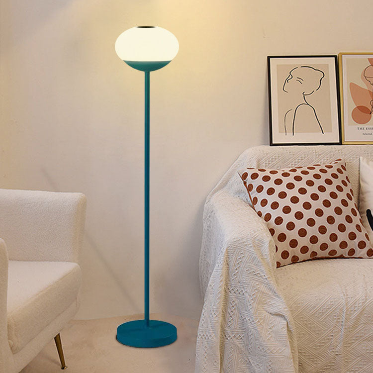 Solar Modern Minimalist Wrought Floor Lamp
