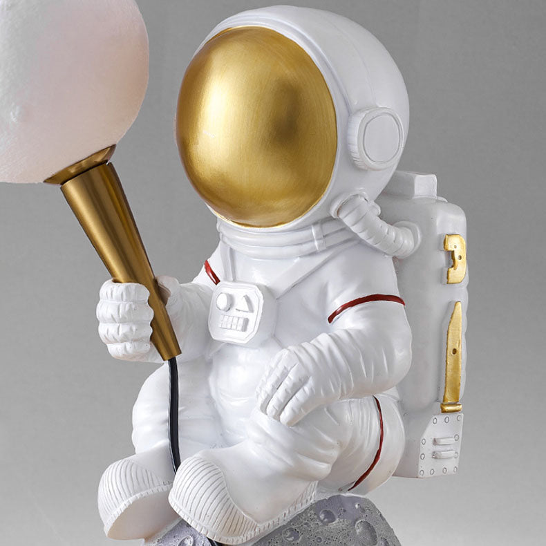 Cartoon Astronaut Resin ABS Wall Lamp