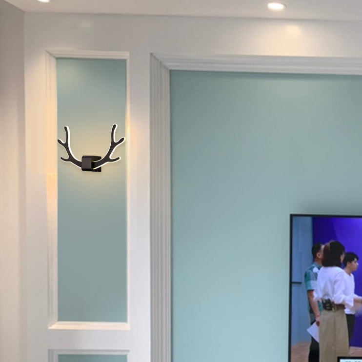 Acrylic Antler Shape Wall Lamp