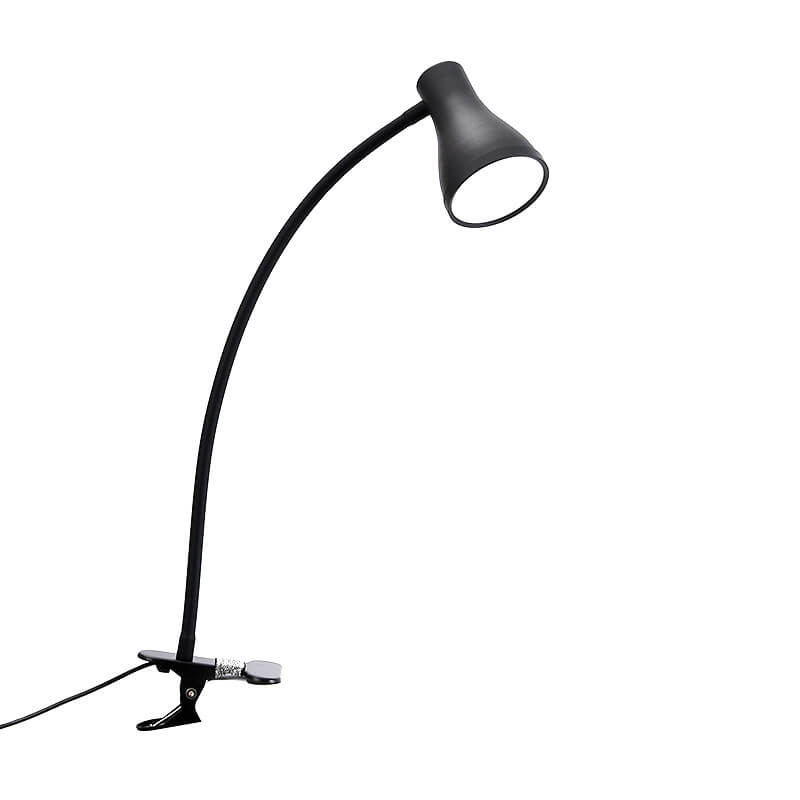 Black Clip-on Eye Protection Table Lamp