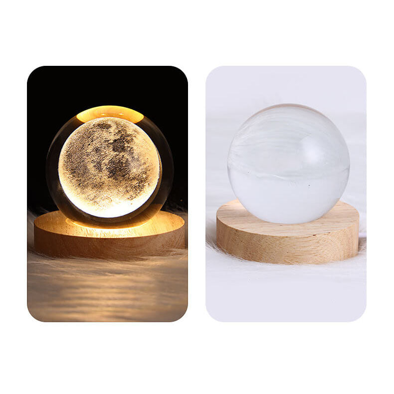 Star System Crystal Ball Table Lamp
